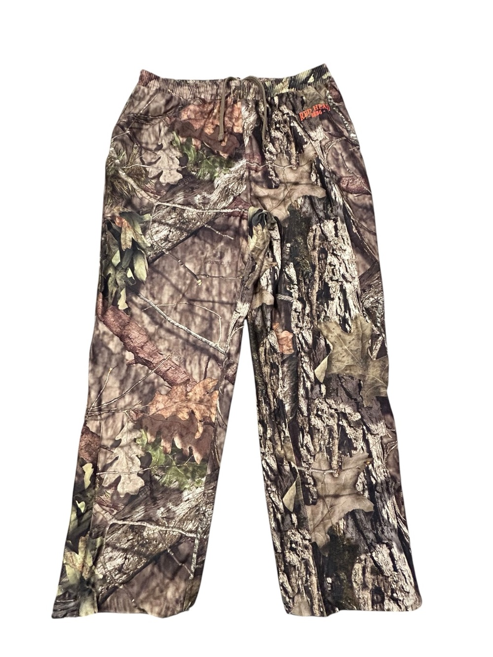 RedHead 1856 Mossy Oak Country Camo Men’s Drawstring Hunting Pants XL 36-38x32